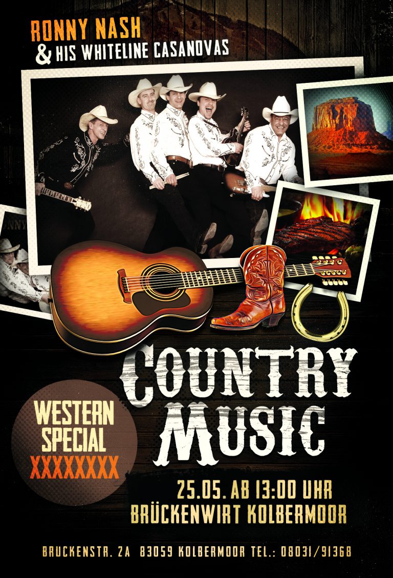CountryMusic - Flyer