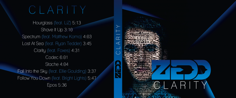 ZEDD Clarity - CD Cover Full