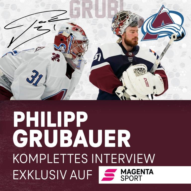 MagentaSport - Interview Tower Grubauer